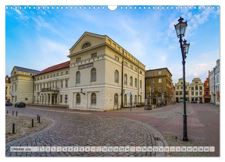 Produktbild: Wismar Impressionen (Wandkalender 2026 DIN A3 quer), CALVENDO Monatskalender