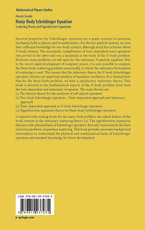 Produktbild: Many-Body Schr&ouml;dinger Equation