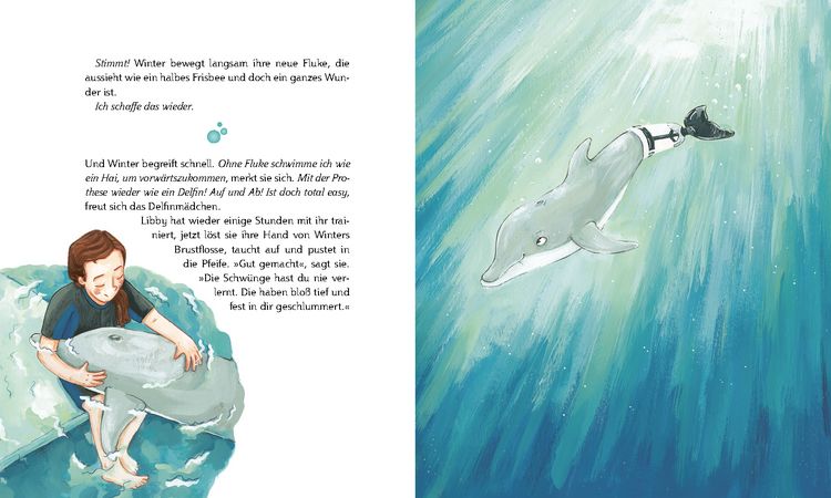 Produktbild: Tierische Helden: Wie Delfin Winter wieder schwimmen lernte