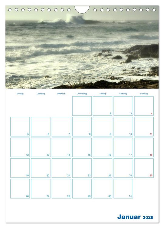 Produktbild: il Salento - maritim (Wandkalender 2026 DIN A4 hoch), CALVENDO Monatskalender