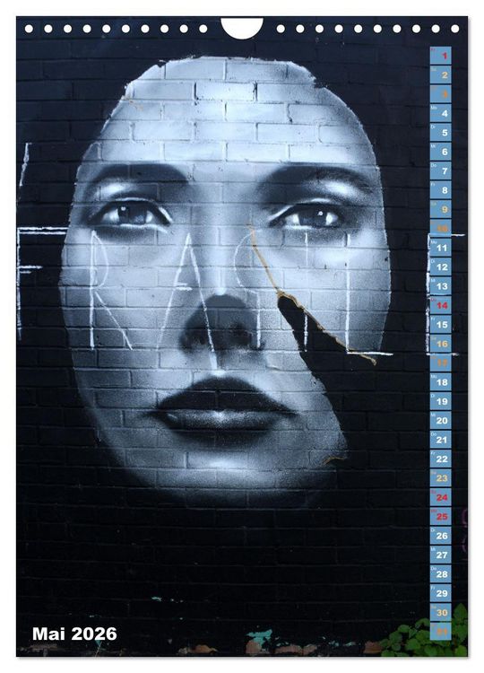 Produktbild: London - Hotspot der Street Art (Wandkalender 2026 DIN A4 hoch), CALVENDO Monatskalender
