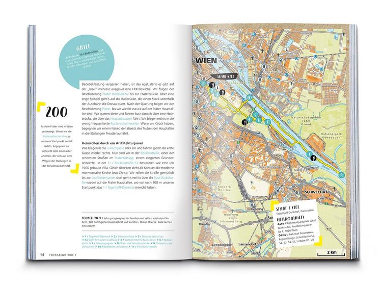 Produktbild: KOMPASS Radvergn&uuml;gen in und um Wien