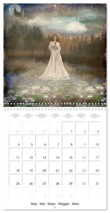 Produktbild: Lady Legends Fantasy Art (Wall Calendar 2026 12 &times; 12 Inch) CALVENDO 12 Month Wall Calendar