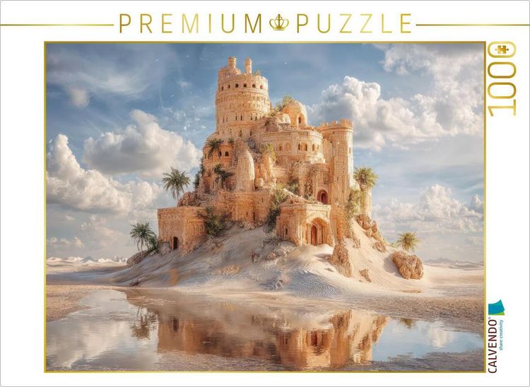Produktbild: CALVENDO Puzzle M&auml;rchenhafte Schl&ouml;sser | 1000 Teile Lege-Gr&ouml;&szlig;e 64x48cm Foto-Puzzle f&uuml;r gl&uuml;ckliche Stunden