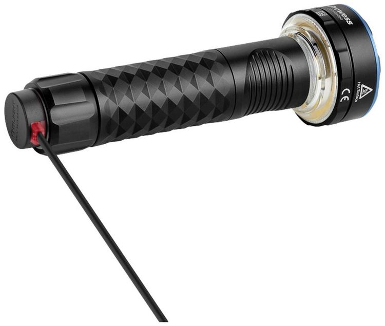 Produktbild: OLight Prowess Prowess LED Taschenlampe 800lm, 1200lm, 5000lm akkubetrieben 269g Schwarz