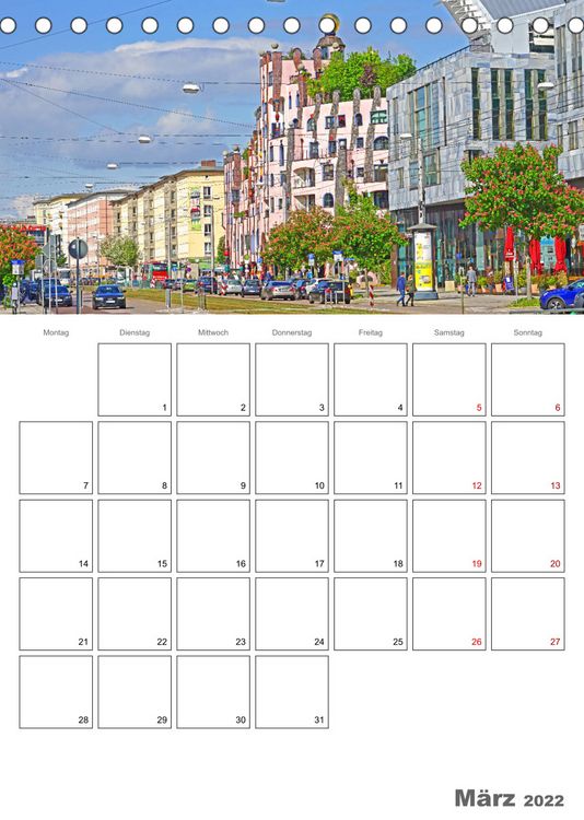 Produktbild: Urbanes Magdeburg (Tischkalender 2022 DIN A5 hoch)