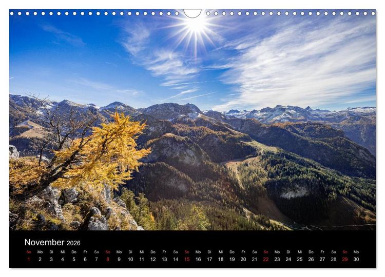 Produktbild: Meine Sicht der Alpen (Wandkalender 2026 DIN A3 quer), CALVENDO Monatskalender