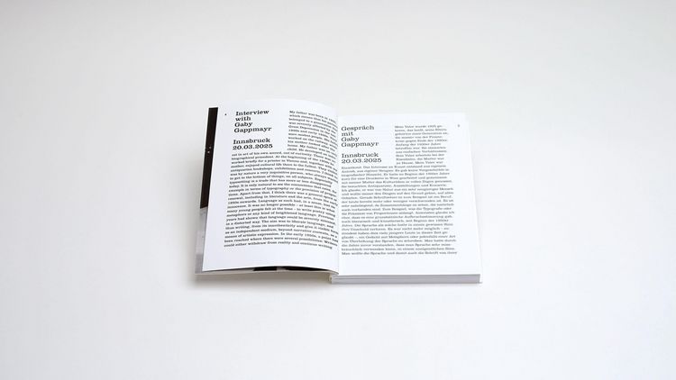 Produktbild: Cahier 001: Heinz Gappmayr