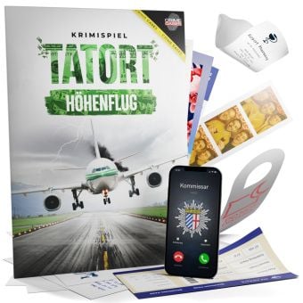 Produktbild: CRIMECASES Krimispiel: Tatort H&ouml;henflug