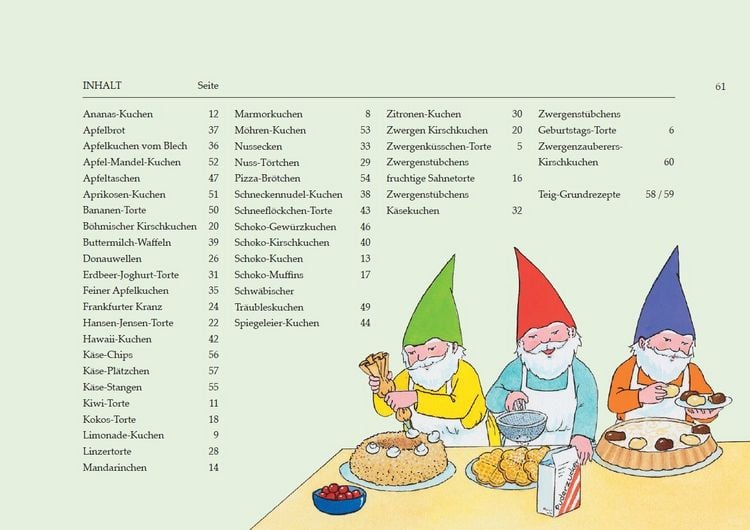 Produktbild: Zwergenst&uuml;bchen Backbuch