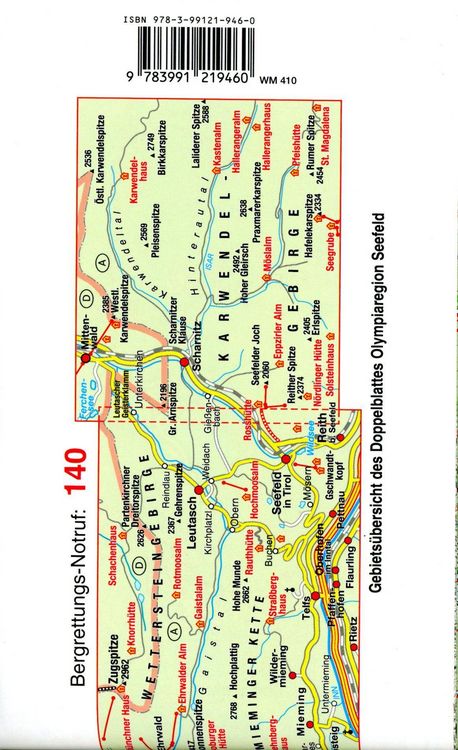 Produktbild: Mayr Wanderkarte Olympiaregion Seefeld XL 1:25.000