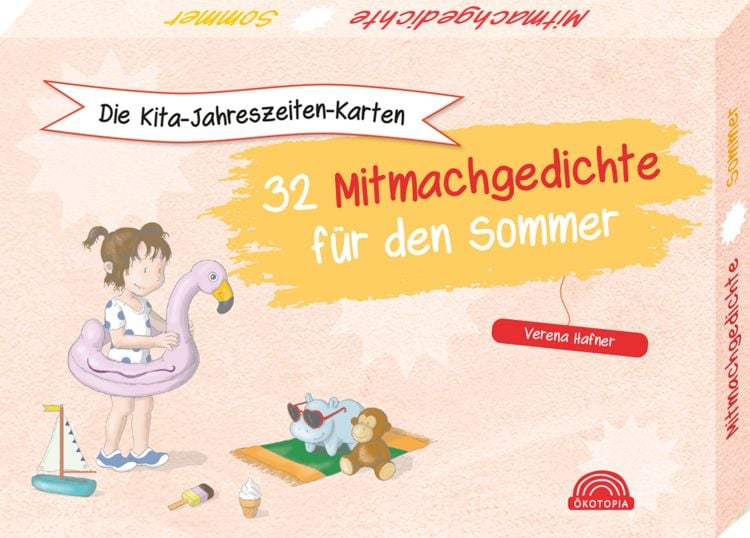 Produktbild: Die Kita-Jahreszeiten-Karten: 32 Mitmachgedichte f&uuml;r den Sommer