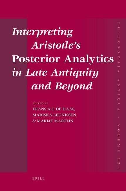 Produktbild: Interpreting Aristotle's Posterior Analytics in Late Antiquity and Beyond