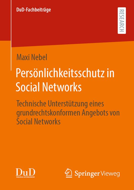 Produktbild: Pers&ouml;nlichkeitsschutz in Social Networks