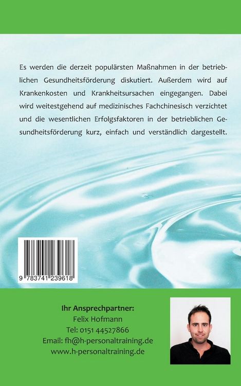 Produktbild: Betriebliche Gesundheitsf&ouml;rderung