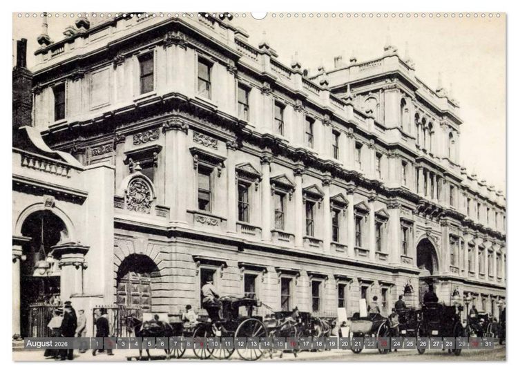 Produktbild: Sch&ouml;nes altes London in historischen Bildern (Wandkalender 2026 DIN A2 quer), CALVENDO Monatskalender