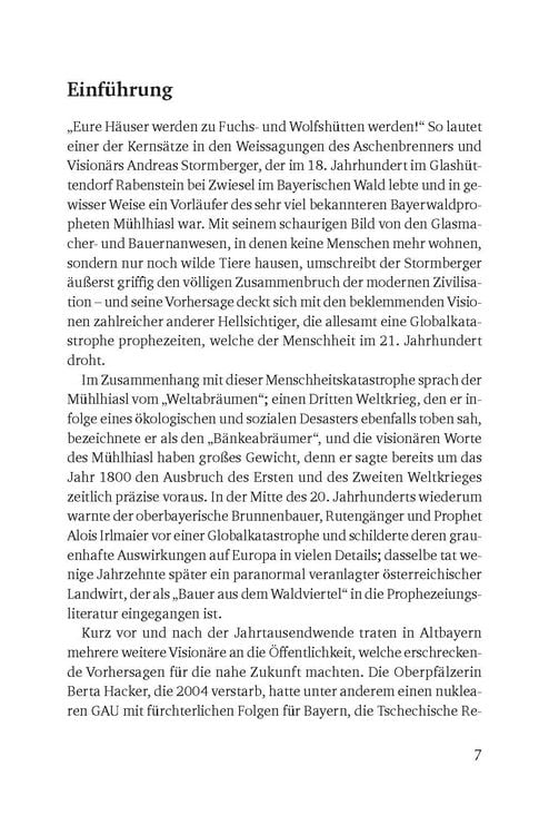Produktbild: Prophezeiungen zum Dritten Weltkrieg