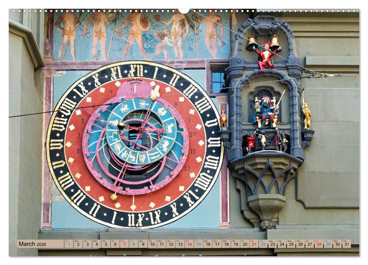 Produktbild: Amazing Berne - Switzerland (Wall Calendar 2026 DIN A2 landscape), CALVENDO 12 Month Wall Calendar