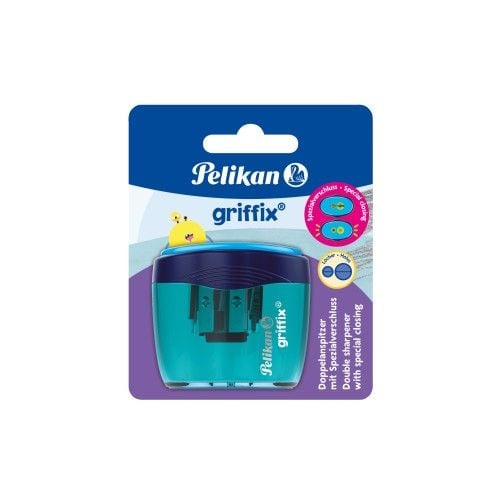 Produktbild: Pelikan Doppeldosenanspitzer griffix blau, 1 Stück