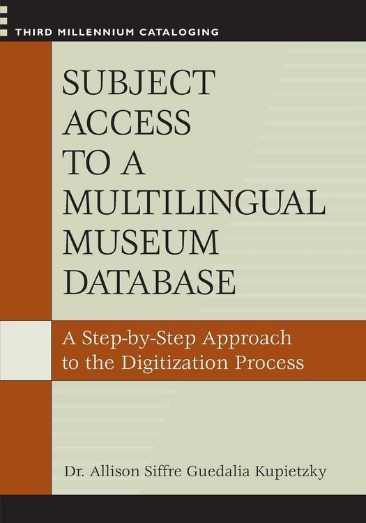 Produktbild: Subject Access to a Multilingual Museum Database