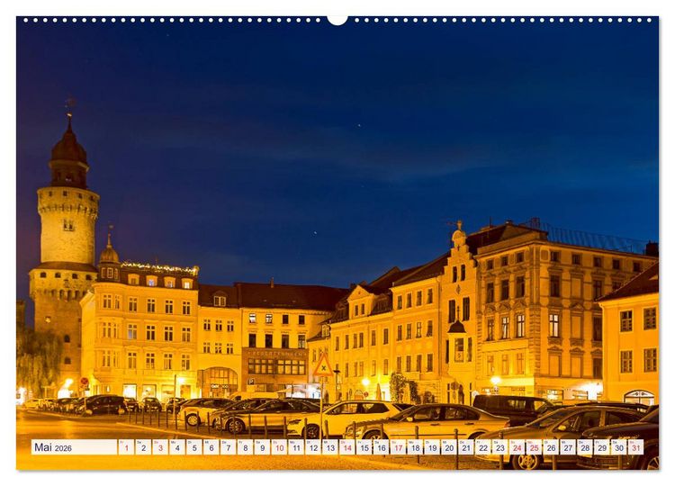 Produktbild: G&Ouml;RLITZ f&uuml;r Nachtschw&auml;rmer (Wandkalender 2026 DIN A2 quer), CALVENDO Monatskalender