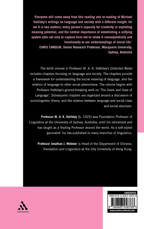Produktbild: Language and Society