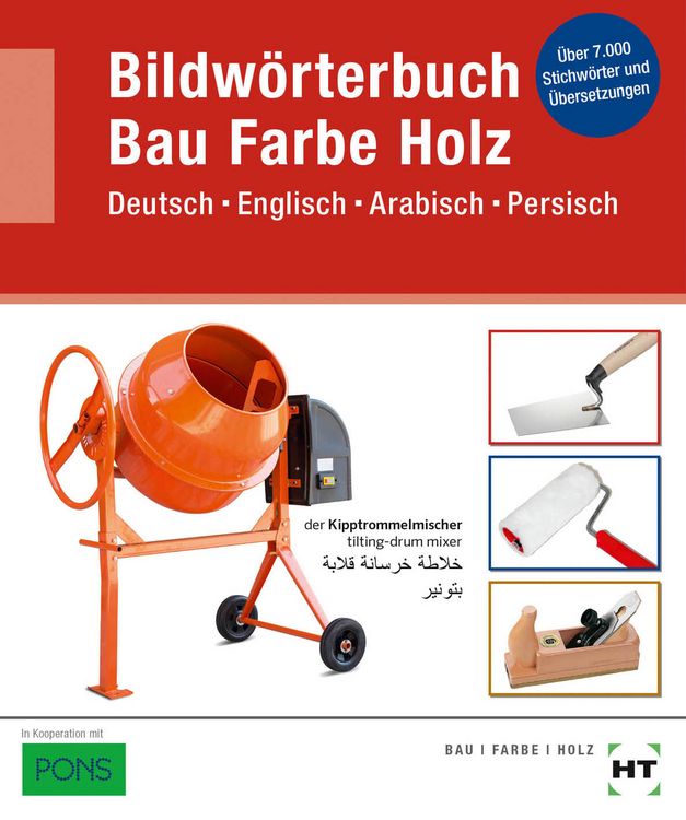 Produktbild: Bildw&ouml;rterbuch Bau Farbe Holz
