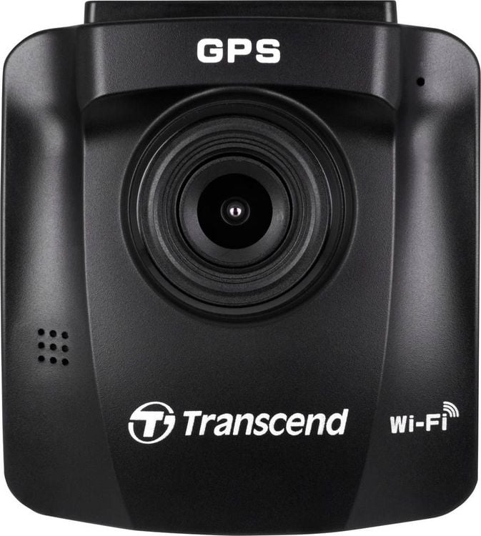 Produktbild: Transcend DrivePro 230Q Dashcam mit GPS Blickwinkel horizontal max.=130 &deg; 12 V Akku, Fahrspurassistent, WLAN, Auffahrwarner, Display
