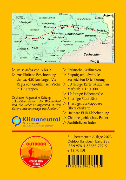 Produktbild: Via Regia Pilgerweg von G&ouml;rlitz nach Vacha