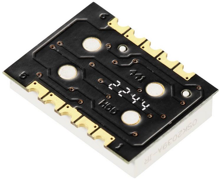 Produktbild: TRU COMPONENTS SMD-LED Rot 9 mcd Zweiziffern-Display