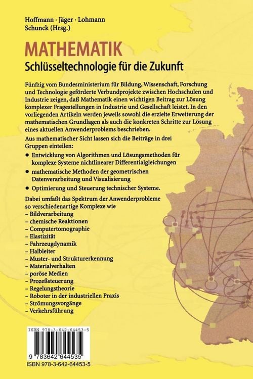 Produktbild: Mathematik Schl&uuml;sseltechnologie f&uuml;r die Zukunft