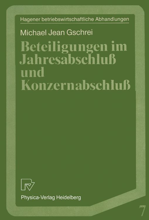 Produktbild: Beteiligungen im Jahresabschlu&szlig; und Konzernabschlu&szlig;