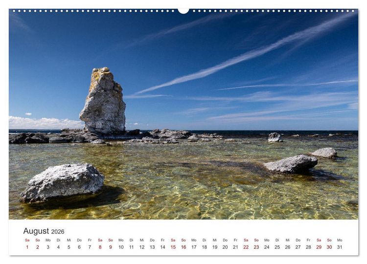 Produktbild: Schwedens S&uuml;dosten (Wandkalender 2026 DIN A2 quer), CALVENDO Monatskalender