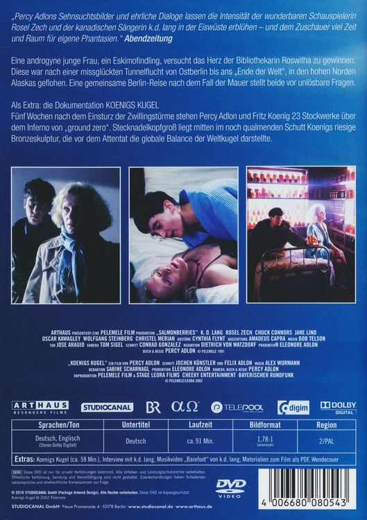 Produktbild: Salmonberries - Die Filme von Percy Adlon