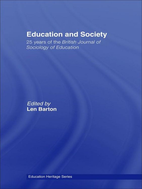 Produktbild: Education and Society