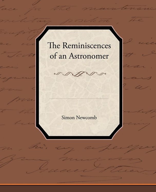 Produktbild: The Reminiscences of an Astronomer