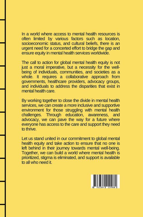 Produktbild: Closing the Divide: ACall to Action for Global Mental Health Equity