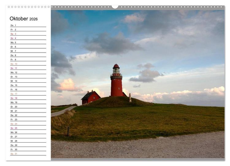 Produktbild: D&auml;nemark &ndash; Unterwegs in J&uuml;tland 2026 (hochwertiger Premium Wandkalender 2026 DIN A2 quer), Kunstdruck in Hochglanz