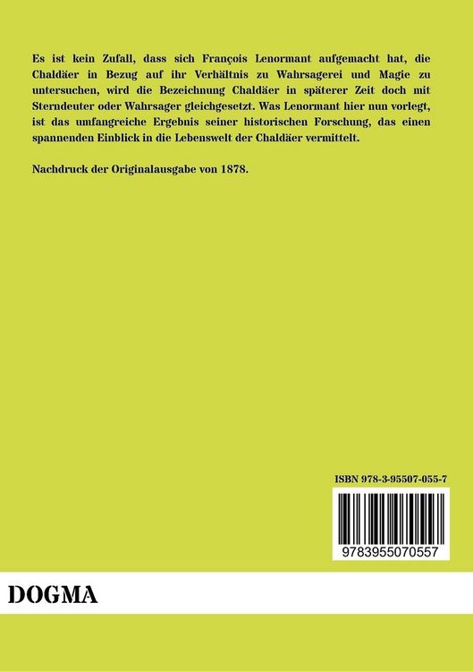 Produktbild: Die Magie und Wahrsagekunst der Chald&auml;er