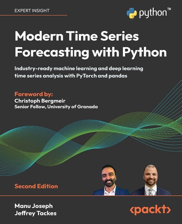 Produktbild: Modern Time Series Forecasting with Python - Second Edition