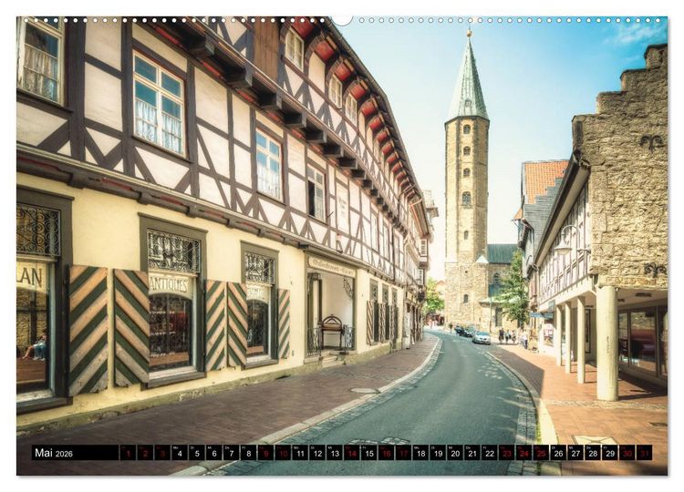 Produktbild: Weltkulturerbe Goslar (Wandkalender 2026 DIN A2 quer), CALVENDO Monatskalender