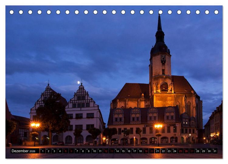 Produktbild: Naumburg - Kleinod an der Saale (Tischkalender 2026 DIN A5 quer), CALVENDO Monatskalender