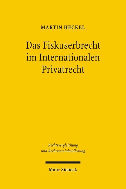 Produktbild: Das Fiskuserbrecht im Internationalen Privatrecht