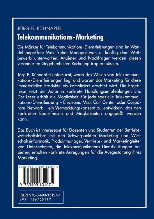 Produktbild: Telekommunikations-Marketing