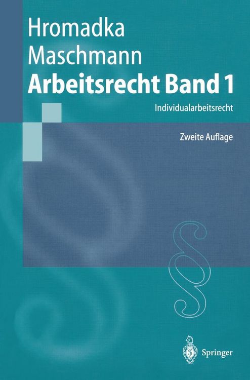 Produktbild: Arbeitsrecht Band 1