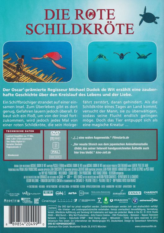 Produktbild: Die rote Schildkr&ouml;te
