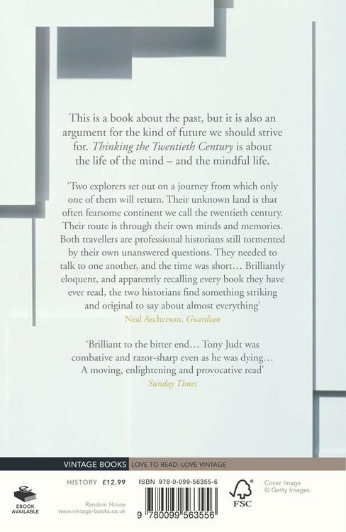Produktbild: Thinking the Twentieth Century