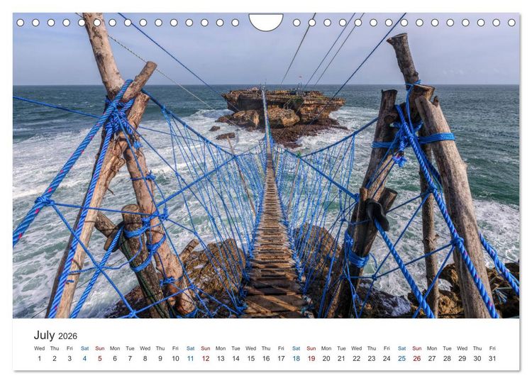 Produktbild: Java, Indonesian Island in the Ring of Fire (Wall Calendar 2026 DIN A4 landscape), CALVENDO 12 Month Wall Calendar