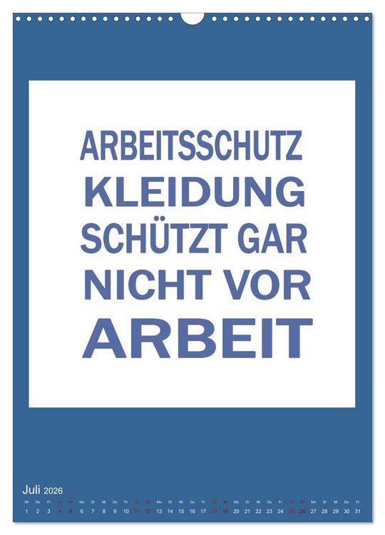 Produktbild: Memo an mich (Wandkalender 2026 DIN A3 hoch), CALVENDO Monatskalender