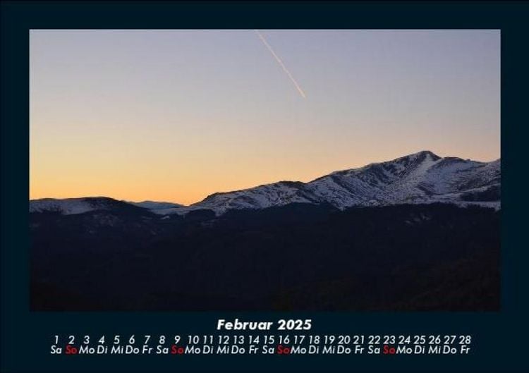 Produktbild: Bergige Welten 2025 Fotokalender DIN A5